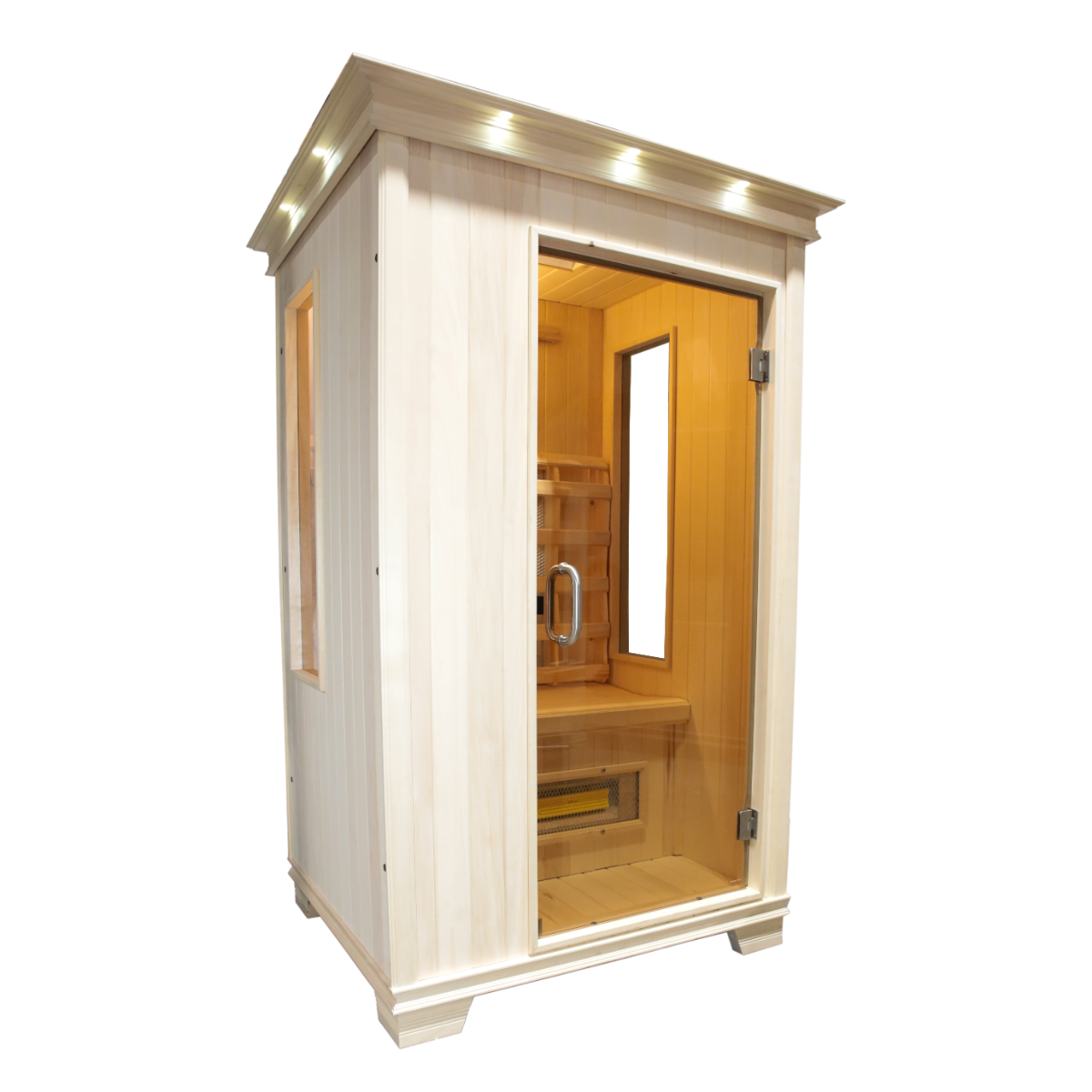 TheraSauna Natural Finish Vertical G1 Far-Infrared Sauna