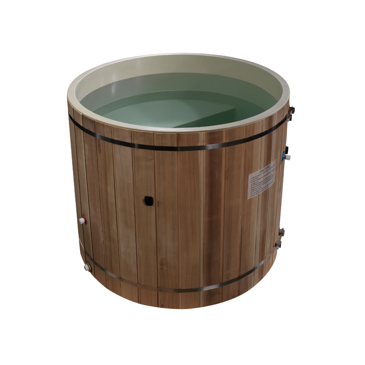 Dynamic Cold Therapy Barrel Spa - Pacific Cedar (tub only)