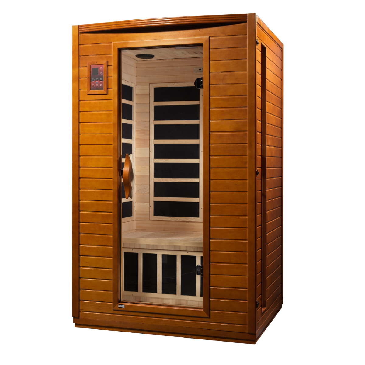 Dynamic Versailles 2-person Low EMF (Under 8MG) FAR Infrared Sauna (Canadian Hemlock)