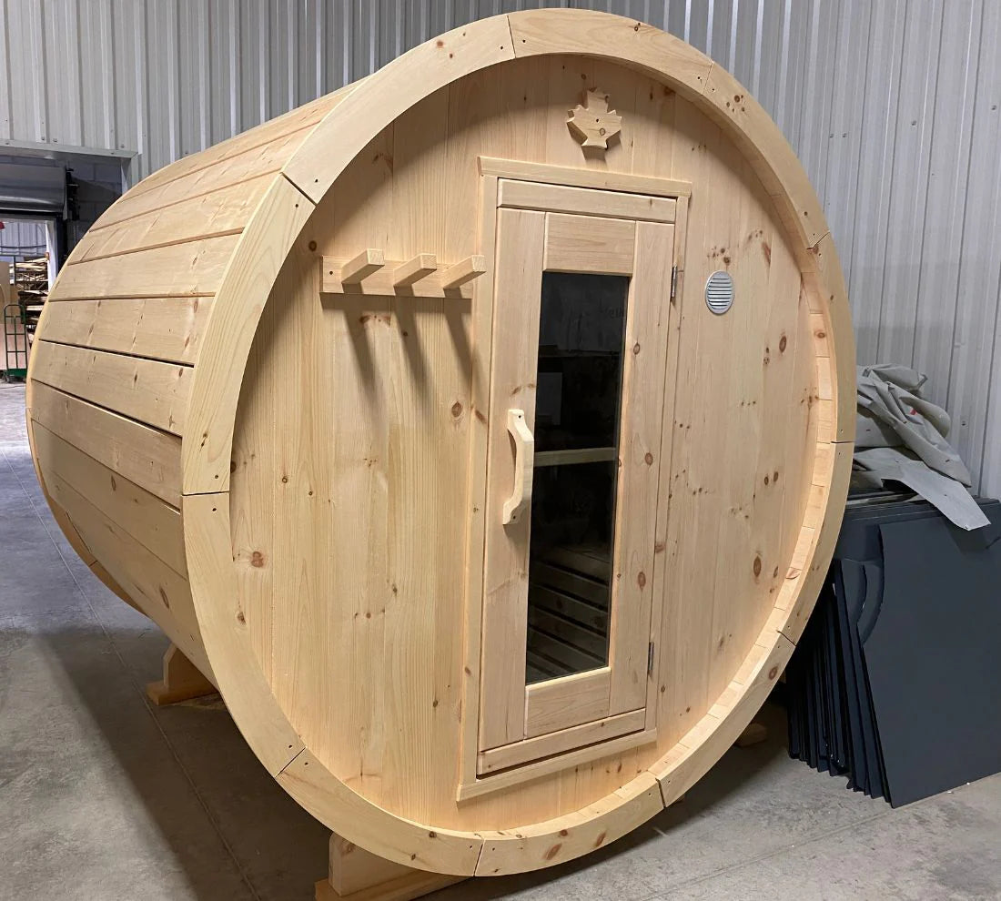 True North Outdoor Barrel Sauna