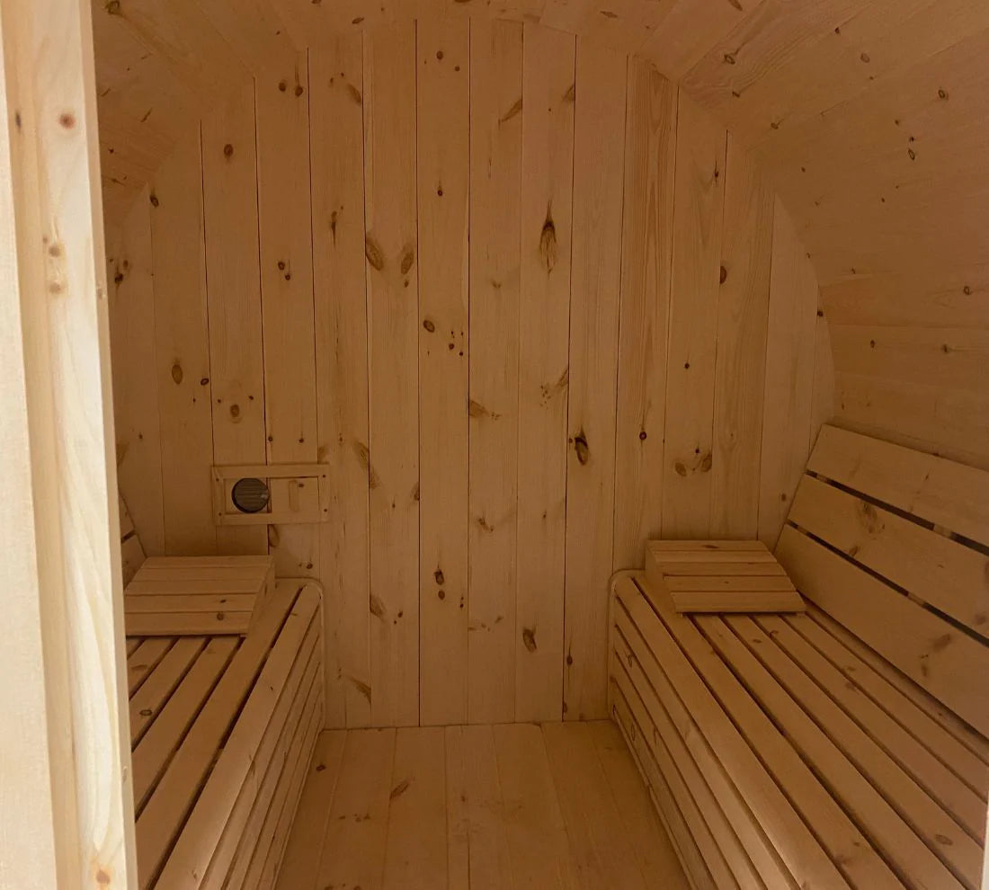 True North Outdoor Barrel Sauna